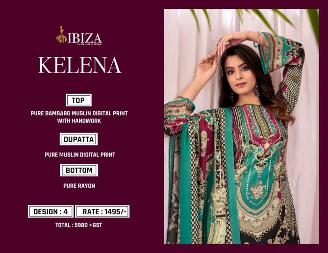 Kelena By Ibiza Heavy Muslin Digital Printed Salwar Kameez Wholesalers In Delhi
